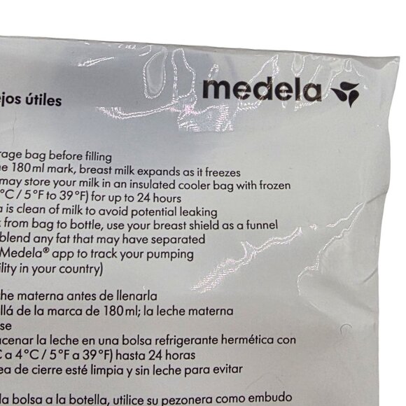 New - Medela Breast Milk Storage Bags, Total of 100 - Picture 3 of 4